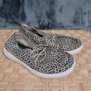 Bobs for Skechers Leopard Print Sneakers Women's 8.5